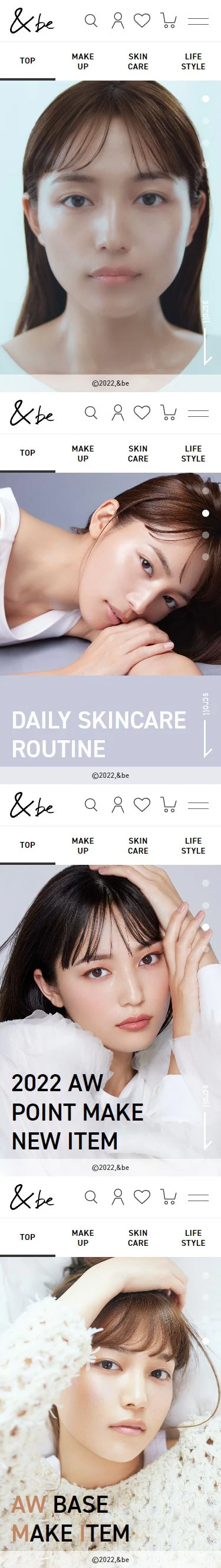 &be 公式オンラインストア