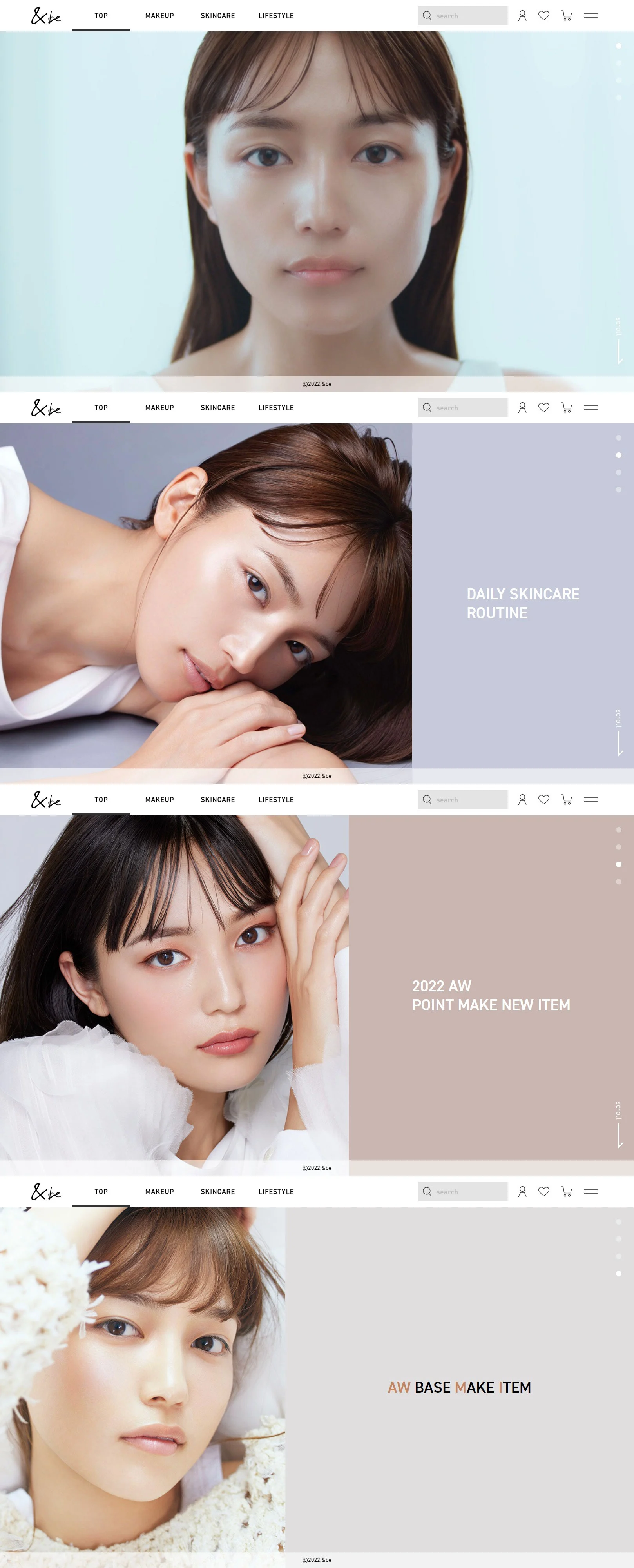 &be 公式オンラインストア