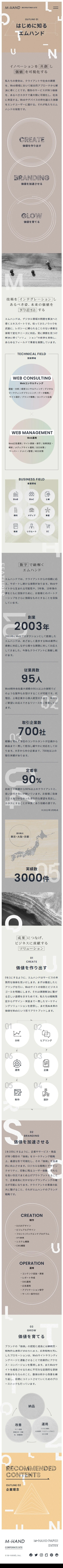 株式会社エムハンド RECRUITING SITE