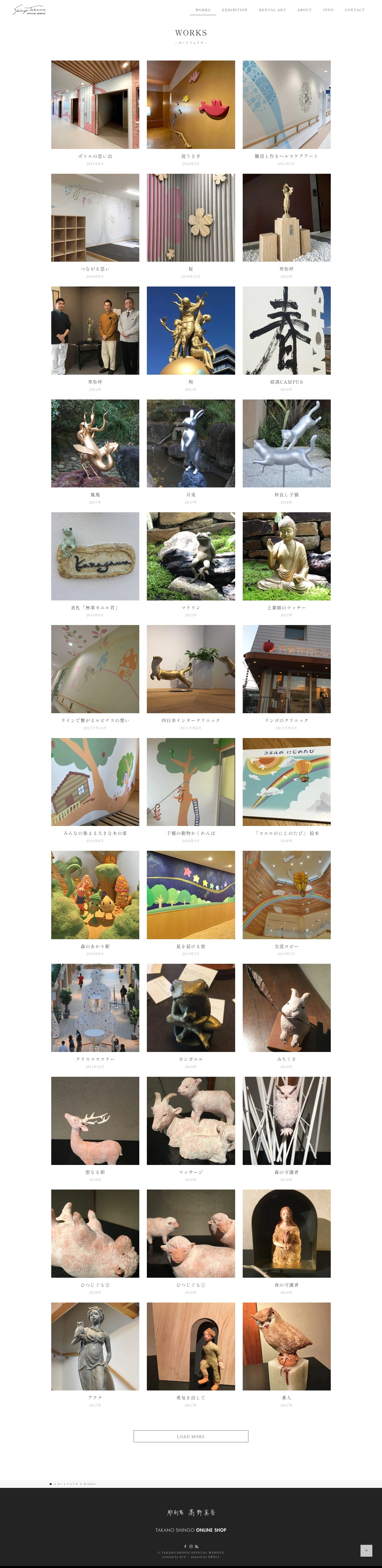 彫刻家 高野眞吾